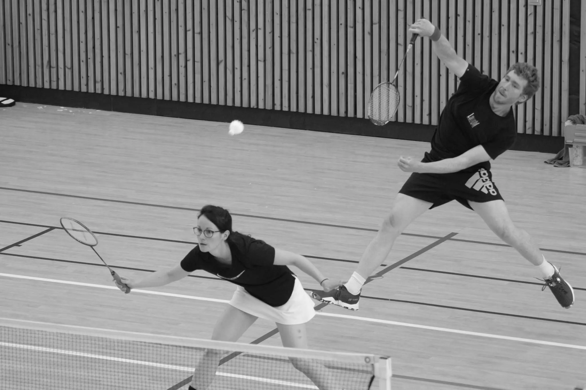 Double mixte au gymnase